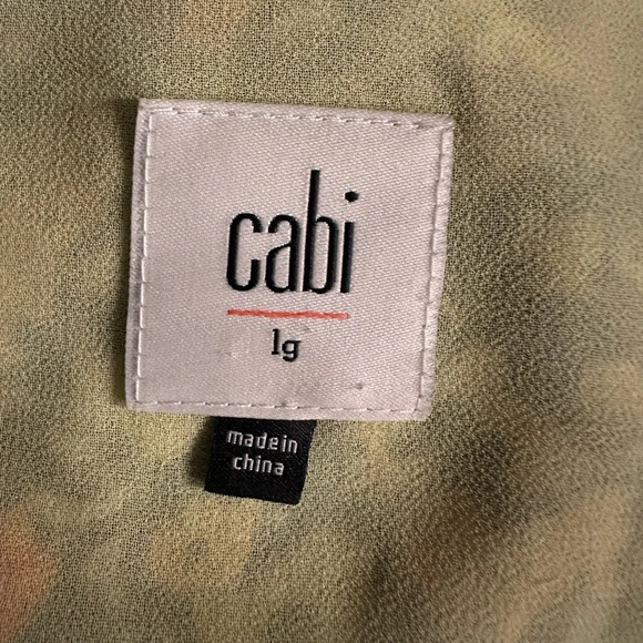 Cabi floral tops size L - Picture 7 of 9